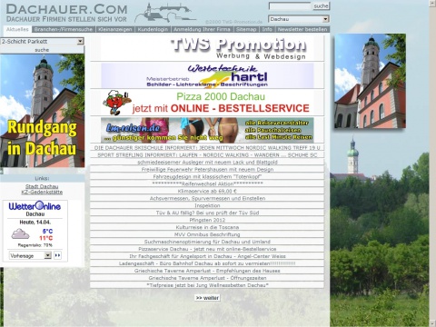 Internetverzeichnis für Firmen aus Dachau und Umland
